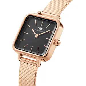 Comparateur de prix : Montre Femme DANIEL WELLINGTON QUADRO STUDIO en Acier Rose - 240227