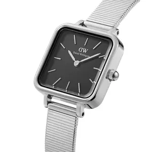 Comparateur de prix : Montre Femme DANIEL WELLINGTON QUADRO STUDIO en Acier - 240237 Gris