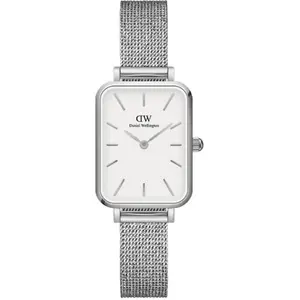 Comparateur de prix : Montre Femme - DANIEL WELLINGTON - QUADRO - Acier - Gris - Analogique