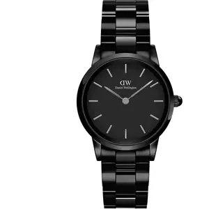 Comparateur de prix : Daniel Wellington Iconic Montre 28mm Ceramic and Stainless Steel (316L) Black
