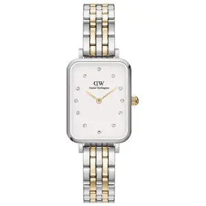 Comparateur de prix : Montre Femme Quadro Blanc DW00100625 Daniel Wellington