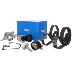 Ensemble Pompe À Eau + Courroie De Distribution Vkmc 16003 Skf Dacia; ... pas cher