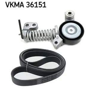 Jeu De Courroies Poly Trapézoïdales Volvo Skf Vkma36151 pas cher