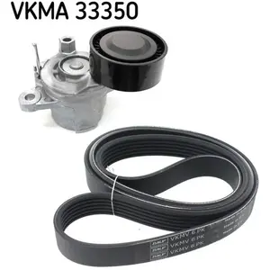 Jeu De Courroies Trapézoïdales Poly-V Skf Vkma33350 pas cher