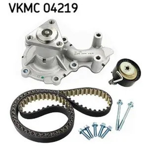 SKF Pompe à eau + kit de courroie de distribution VKMC04219 pas cher