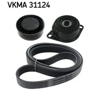 Comparateur de prix : Jeu de courroies trapézoïdales à nervures SKF VKMA 31124