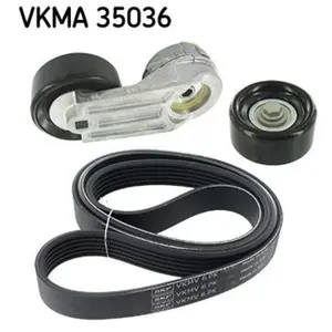 SKF Kit de courroie trapézoïdale à nervures VKMA35036 pas cher