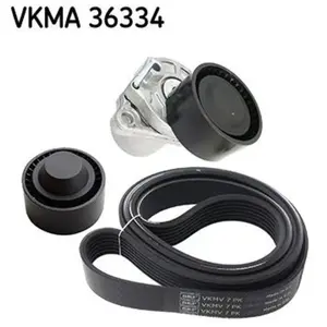 SKF Kit de courroie trapézoïdale à nervures VKMA36334 pas cher