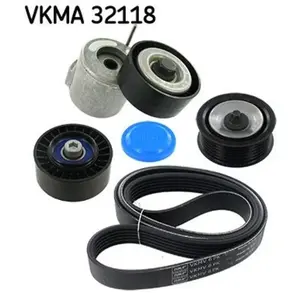 Jeu De Courroies Trapézoïdales Poly Fiat Skf Vkma32118 pas cher