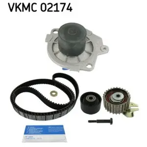 SKF Pompe à eau + kit de courroie de distribution VKMC02174 pas cher