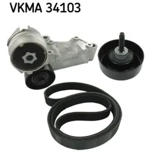 Kit de courroies d'accessoires SKF VKMA 34103 - Réf. VKMA 34103 pas cher