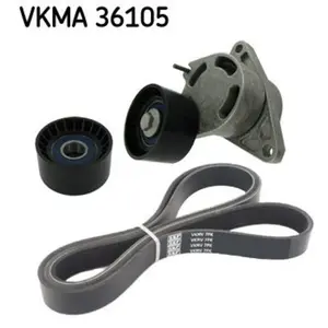 Jeu de courroies trapézoïdales à nervures SKF VKMA 36105