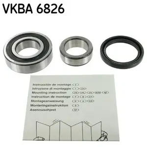 SKF Roulement de roue pour SUZUKI: Wagon R, Ignis (Ref: VKBA 6826) pas cher