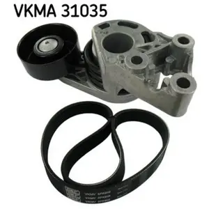 SKF Jeu de courroies trapézoïdales à nervures VKMA31035 pas cher