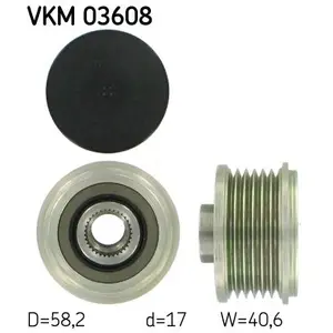 Comparateur de prix : Poulie roue libre, alternateur VKM 03608 SKF VKM03608