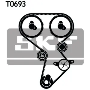 Comparateur de prix : SKF Pompe à eau + kit de courroie de distribution VKMC95624
