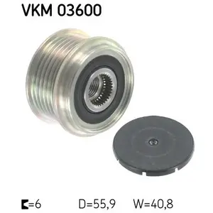 Poulie roue libre, alternateur VKM 03600 SKF VKM03600 pas cher