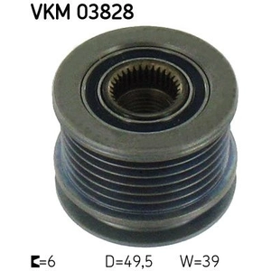Comparateur de prix : Poulie roue libre, alternateur VKM 03828 SKF VKM03828