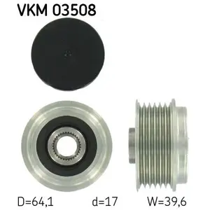 Comparateur de prix : SKF Poulie roue libre, alternateur, par ex. pour Opel, Vauxhall