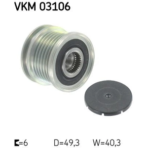 Comparateur de prix : SKF Poulie roue libre, alternateur, par ex. pour VW, Seat, Skoda, Ford