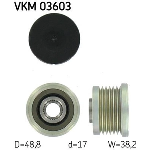 Comparateur de prix : Poulie roue libre, alternateur VKM 03603 SKF VKM03603