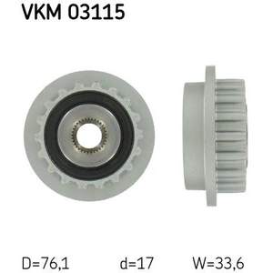 Comparateur de prix : Poulie roue libre, alternateur VKM 03115 SKF VKM03115