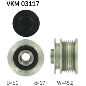 Comparateur de prix : Poulie roue libre, alternateur VKM 03117 SKF VKM03117