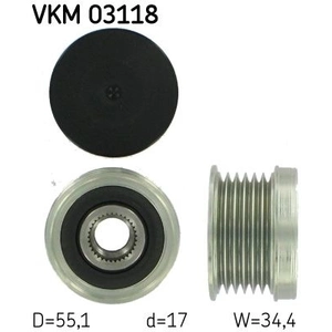 Comparateur de prix : Poulie roue libre, alternateur VKM 03118 SKF VKM03118