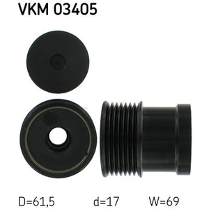 Comparateur de prix : Poulie roue libre, alternateur VKM 03405 SKF VKM03405
