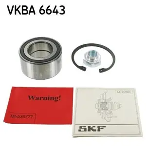 Comparateur de prix : SKF Roulement de roue pour OPEL: Agila (Ref: VKBA 6643)