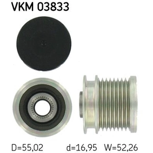Poulie roue libre, alternateur VKM 03833 SKF VKM03833 pas cher