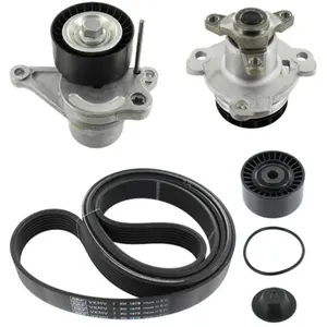 Comparateur de prix : Pompe à eau + jeu de courroie trapézoïdale à nervures SKF VKMC 36086-1