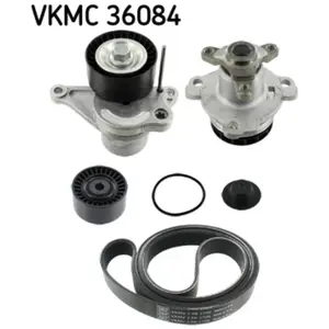 Pompe à eau + jeu de courroie d'accessoires SKF VKMC 36084 - Réf. VKMC 36084 pas cher