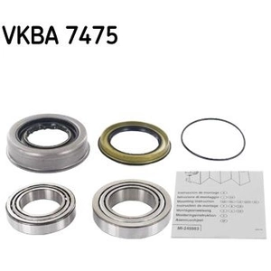 SKF Roulement de roue pour NISSAN: NP300, King Cab (Ref: VKBA 7475)