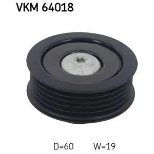 Galet enrouleur de courroie d'accessoires SKF VKM 64018 - Réf. VKM 64018