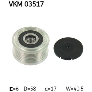 Comparateur de prix : Poulie roue libre, alternateur VKM 03517 SKF VKM03517