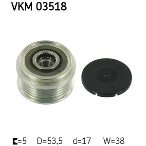 Comparateur de prix : SKF Poulie roue libre, alternateur, par ex. pour Opel, Vauxhall