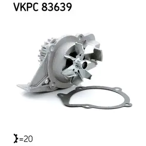 Comparateur de prix : Pompe à eau SKF VKPC 83639 - Réf. 173VKPC83639