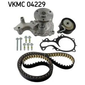 SKF Pompe à eau + kit cinghia distribuzione VKMC04229 pas cher