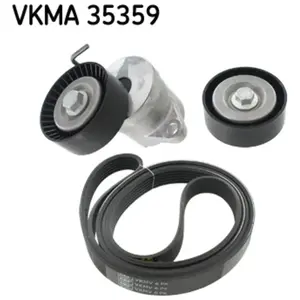Jeu de courroies trapézoïdales à nervures SKF VKMA 35359 pas cher