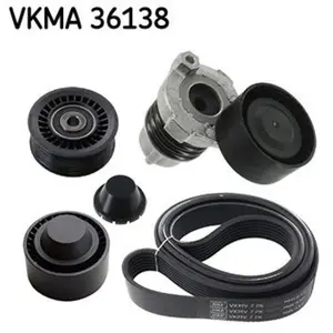 SKF Jeu de courroies trapézoïdales à nervures VKMA 36138 JUKE (F15) 1601mm pas cher