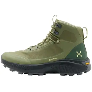Haglöfs - L.I.M Horizon Hike GTX Mid - Chaussures randonnée femme Oliv... pas cher