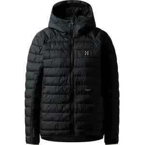 Haglöfs - Brand Mimic Hood - Doudoune femme True Black - S pas cher