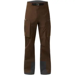 Haglöfs - Vassi GTX II Pant - Pantalon ski homme Woodland Brown - M pas cher
