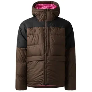 Haglöfs - Riksgränsen Down 850 II Hood - Veste ski homme Woodland Brown - L pas cher