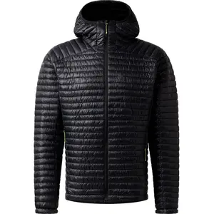 Haglöfs - L.I.M Mimic II Hood - Doudoune homme True Black - M pas cher