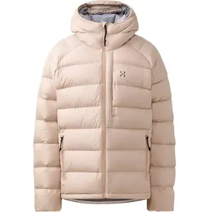 Haglöfs - Rosson Down Hood - Doudoune homme Chalk Beige - XXL pas cher
