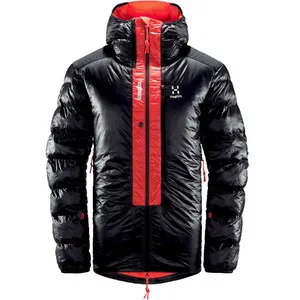 Haglöfs - L.I.M ZT Down Jacket Men - Doudoune homme True Black / Zenith Red - XXL