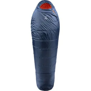 Comparateur de prix : Haglofs Haglöfs Tarius -5 - Sac de couchage Midnight Blue / Tangerine 175 cm - Ouverture gauche