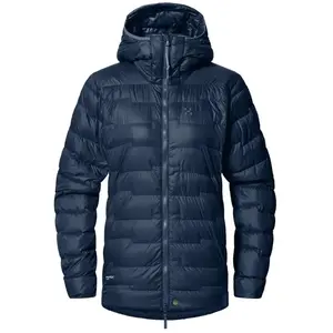 Haglofs Haglöfs - Women's ROC Flash Down Hood - Doudoune taille L, bleu pas cher
